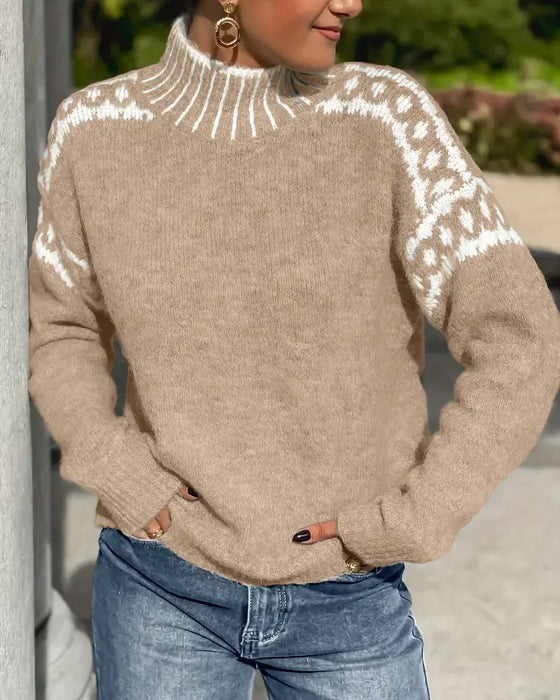 Aurelia | Cozy Printed Sweater