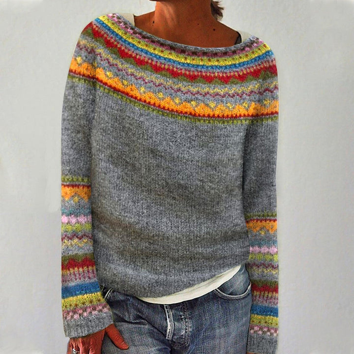 SILVIA | Retro Pullover