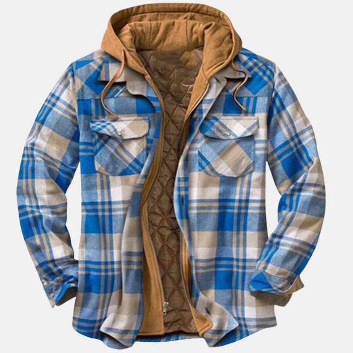 Rhett | Robust Checked Hoodie Jacket