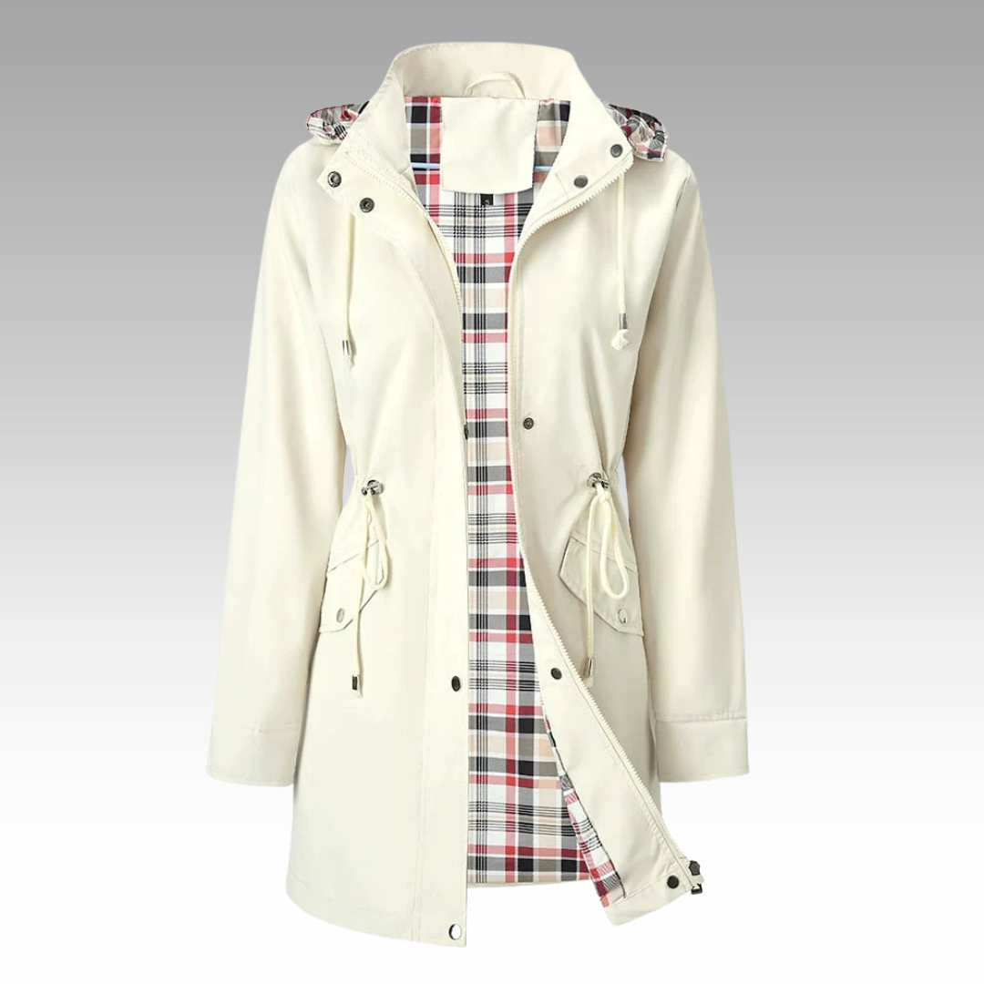 ELLA - RAIN-RESISTANT HOODED COAT