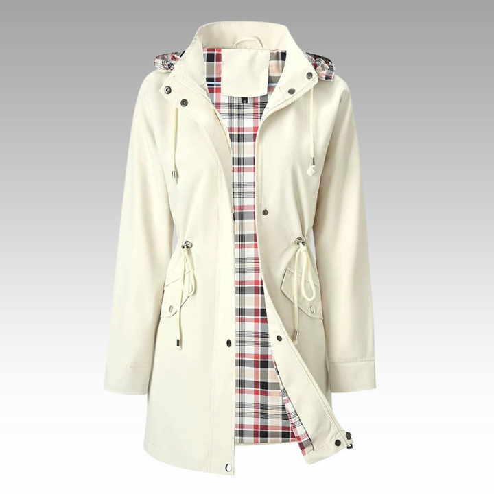 ELLA - RAIN-RESISTANT HOODED COAT