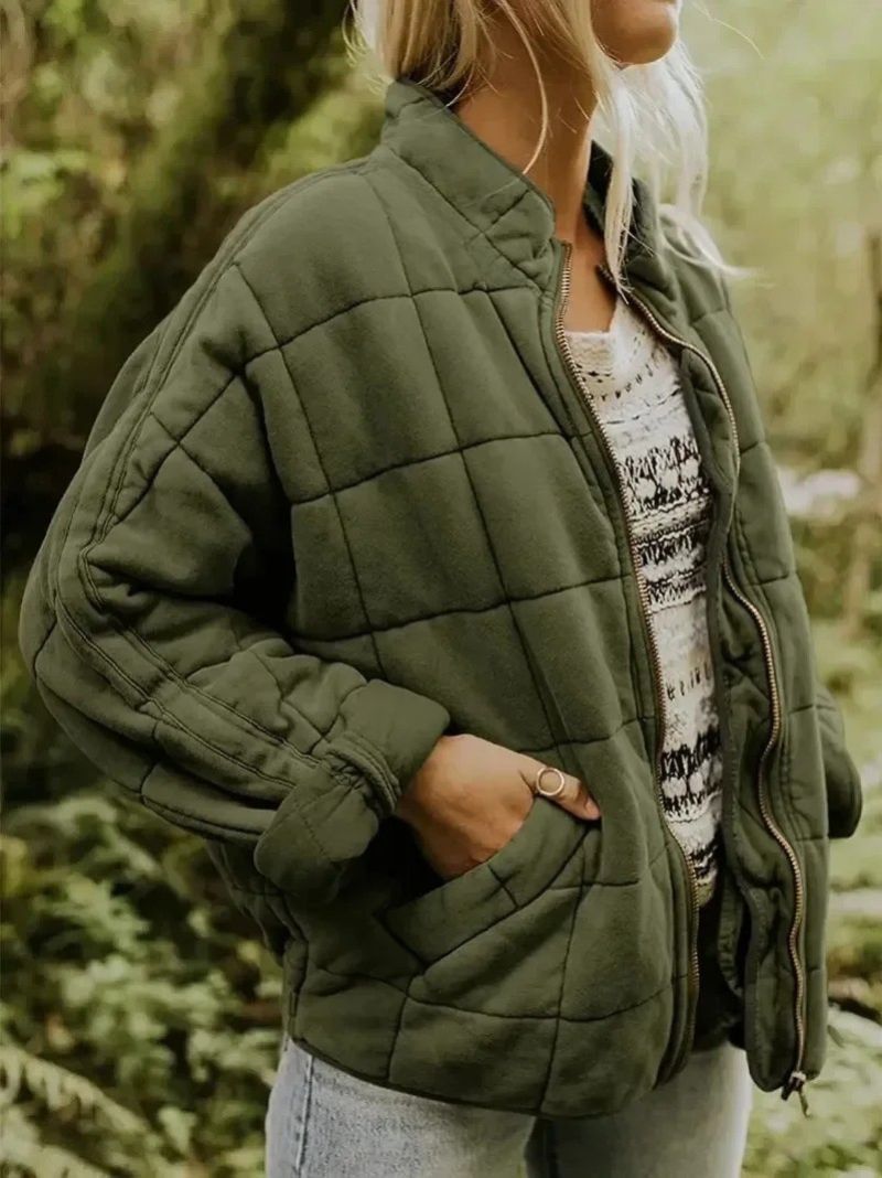 KYLA – QUILTED ZIP JACKET