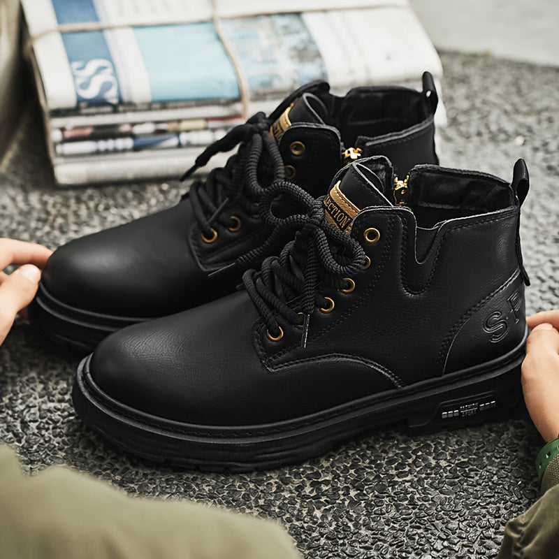 Archer | Robust Lace-Up Ankle Boots