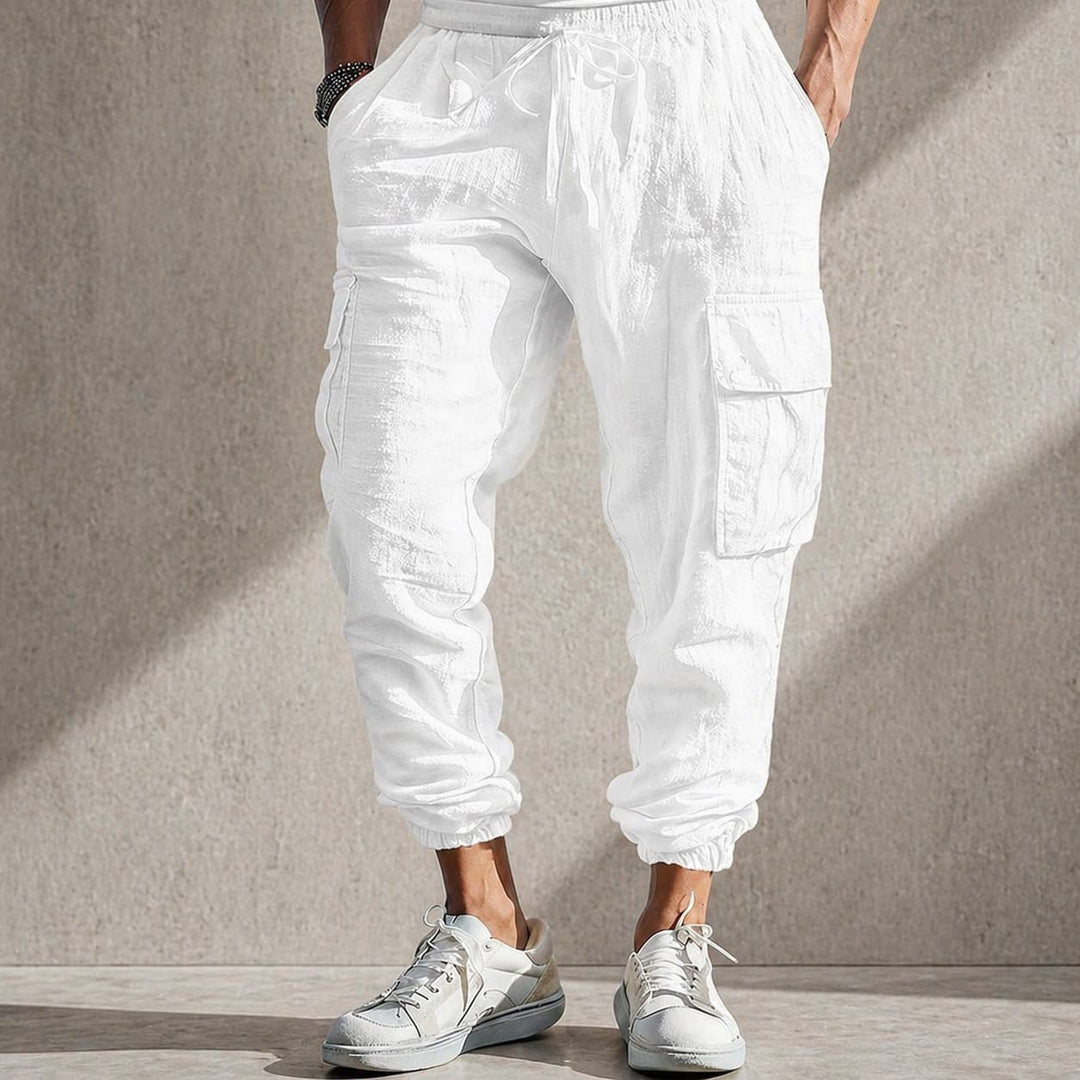 Reeve Linen Cargo Pants