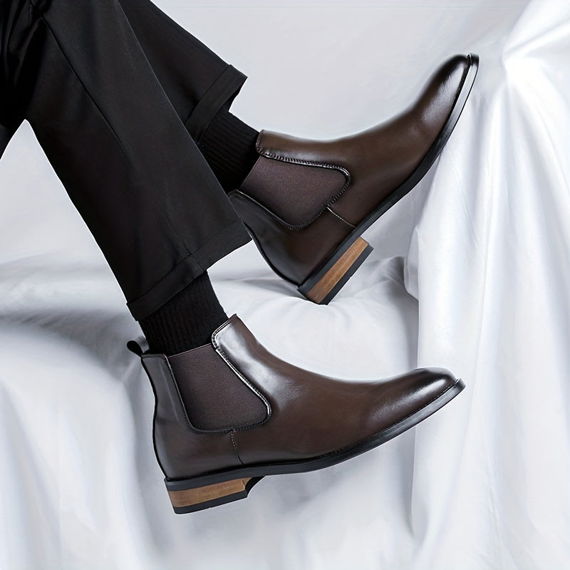 Ashford | Refined Pointed Chelsea Boots