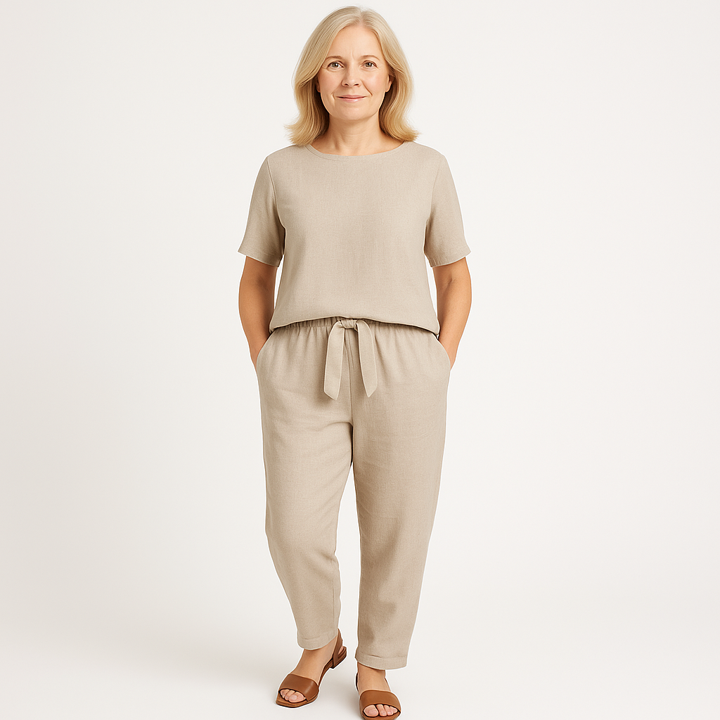 Everly | Summer 2-Piece Set with Lightweight Fabric and Relaxed Fit