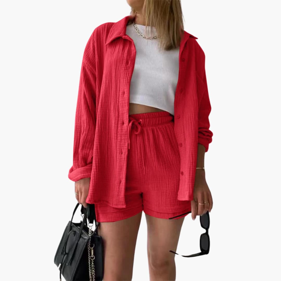 Adeline | Casual Two-Piece Set with Lightweight Fabric and Relaxed Fit