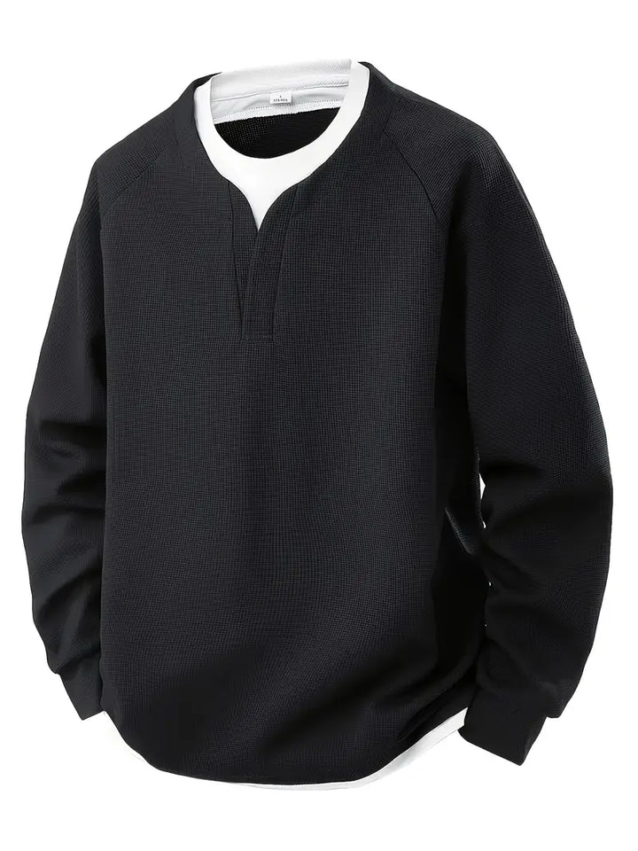 Wilbert - Daily Long Sleeve Shirt with Layered Look