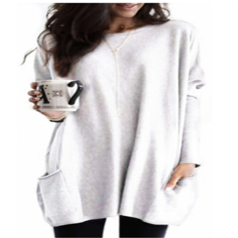 Paris - Casual, lightweight sweatshirt with long sleeves