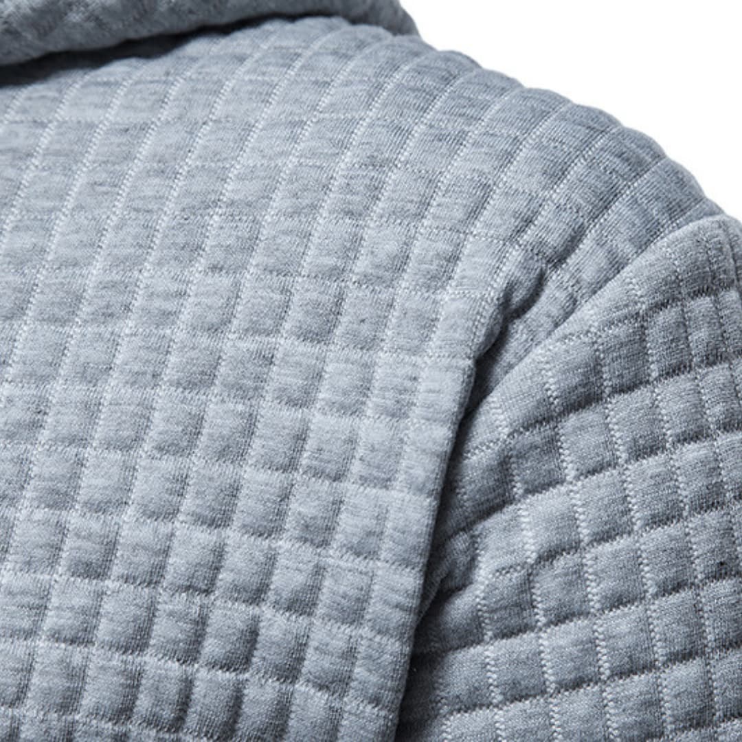 Women's Checked Hoodie with Cozy Hood