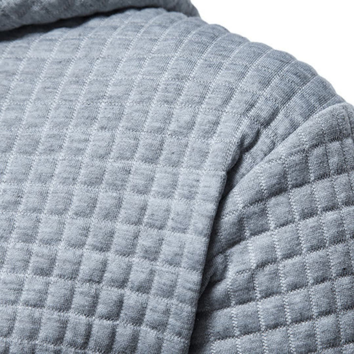 Women's Checked Hoodie with Cozy Hood