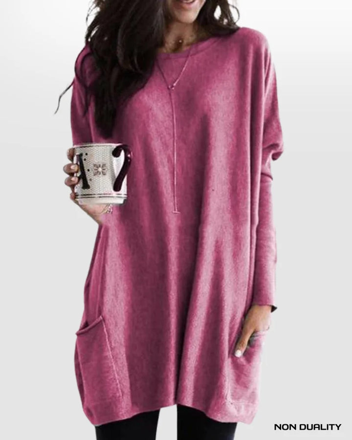 Anja - Casual Pocket Top