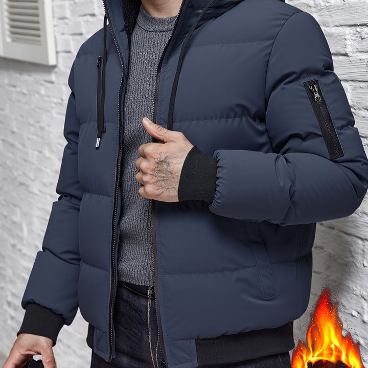 Bruce | Quilted Winter Jacket with Hood