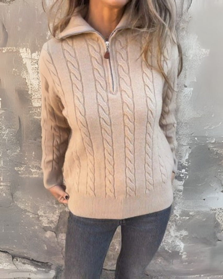 Rosalia - Premium Leisure Half-Zip Pullover