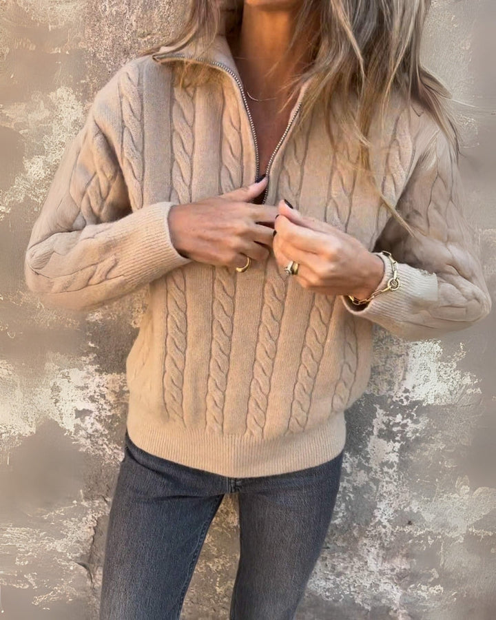 Rosalia - Premium Leisure Half-Zip Pullover