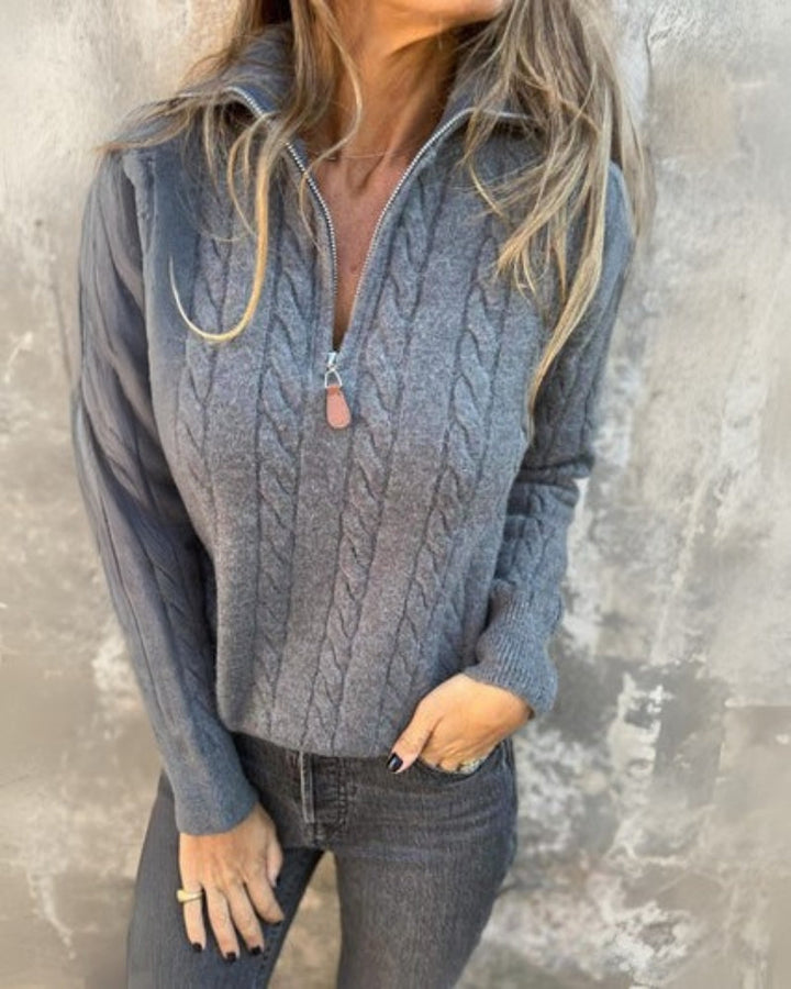 Rosalia - Premium Leisure Half-Zip Pullover