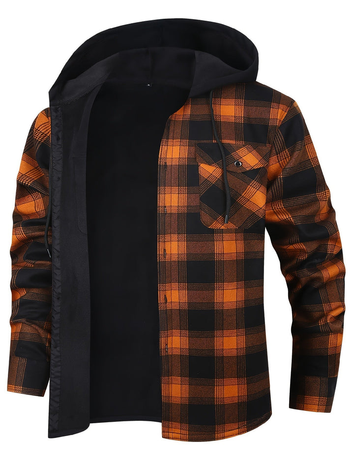 Desmond | Quilted Checkered Shirt Jacket