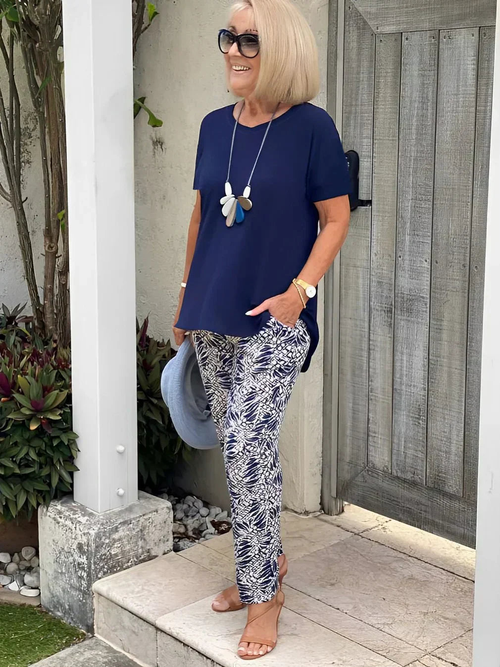 Haven | Lightweight Summer Set with Short Sleeve Top