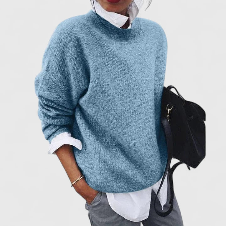ESTHER – CLASSIC ROUND NECK SWEATER