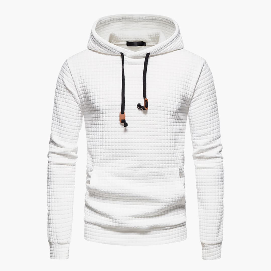 Women's Checked Hoodie with Cozy Hood