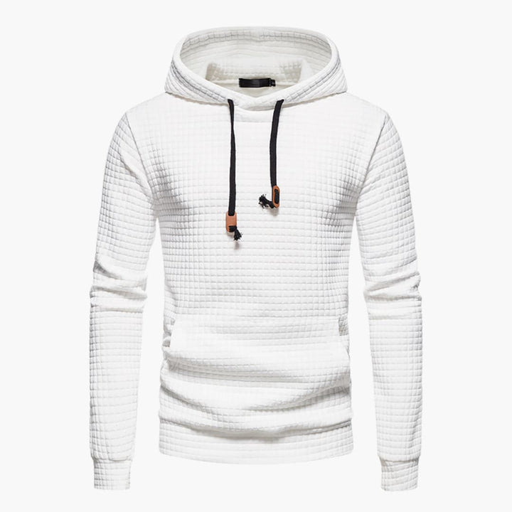 Women's Checked Hoodie with Cozy Hood
