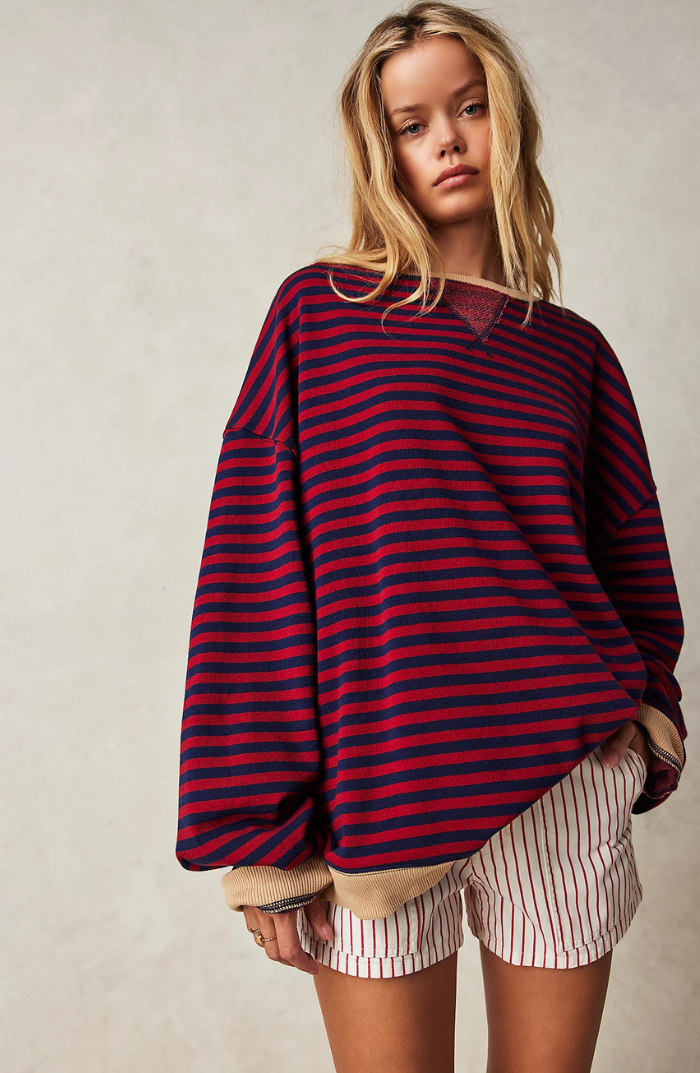 Manie - Striped Oversized Sweater