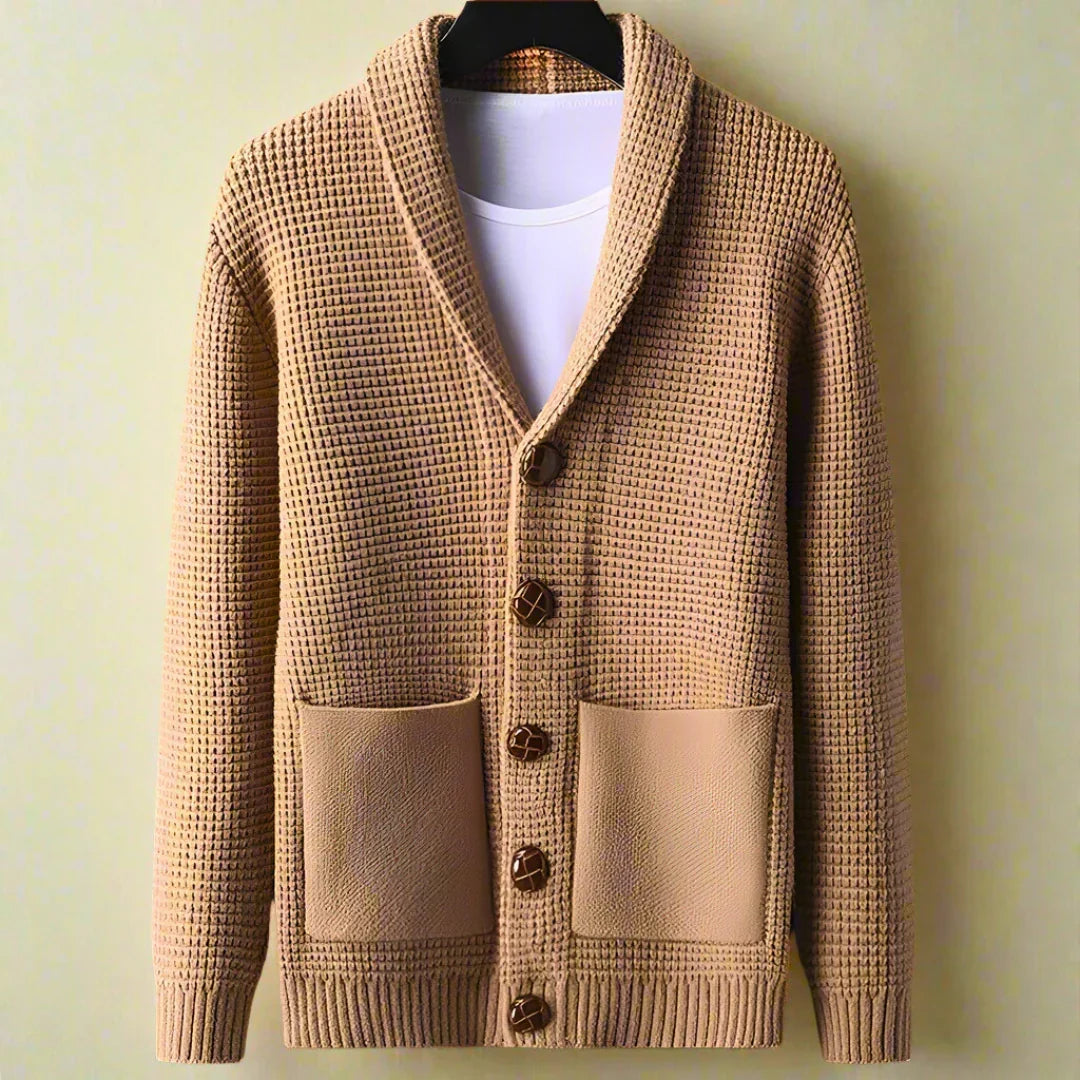 Linden Thick Knitted Wool Cardigan