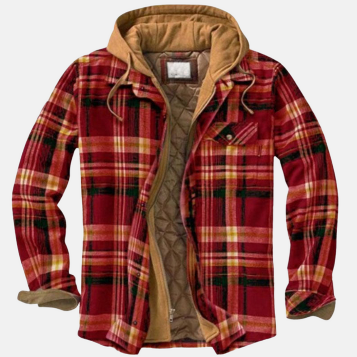 Rhett | Robust Checked Hoodie Jacket