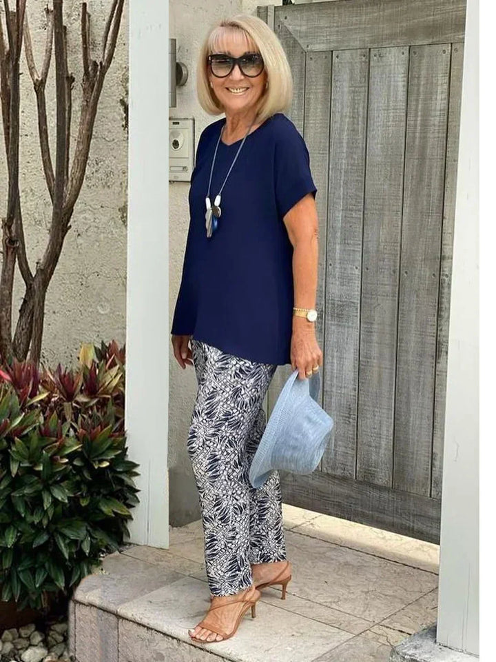Haven | Lightweight Summer Set with Short Sleeve Top