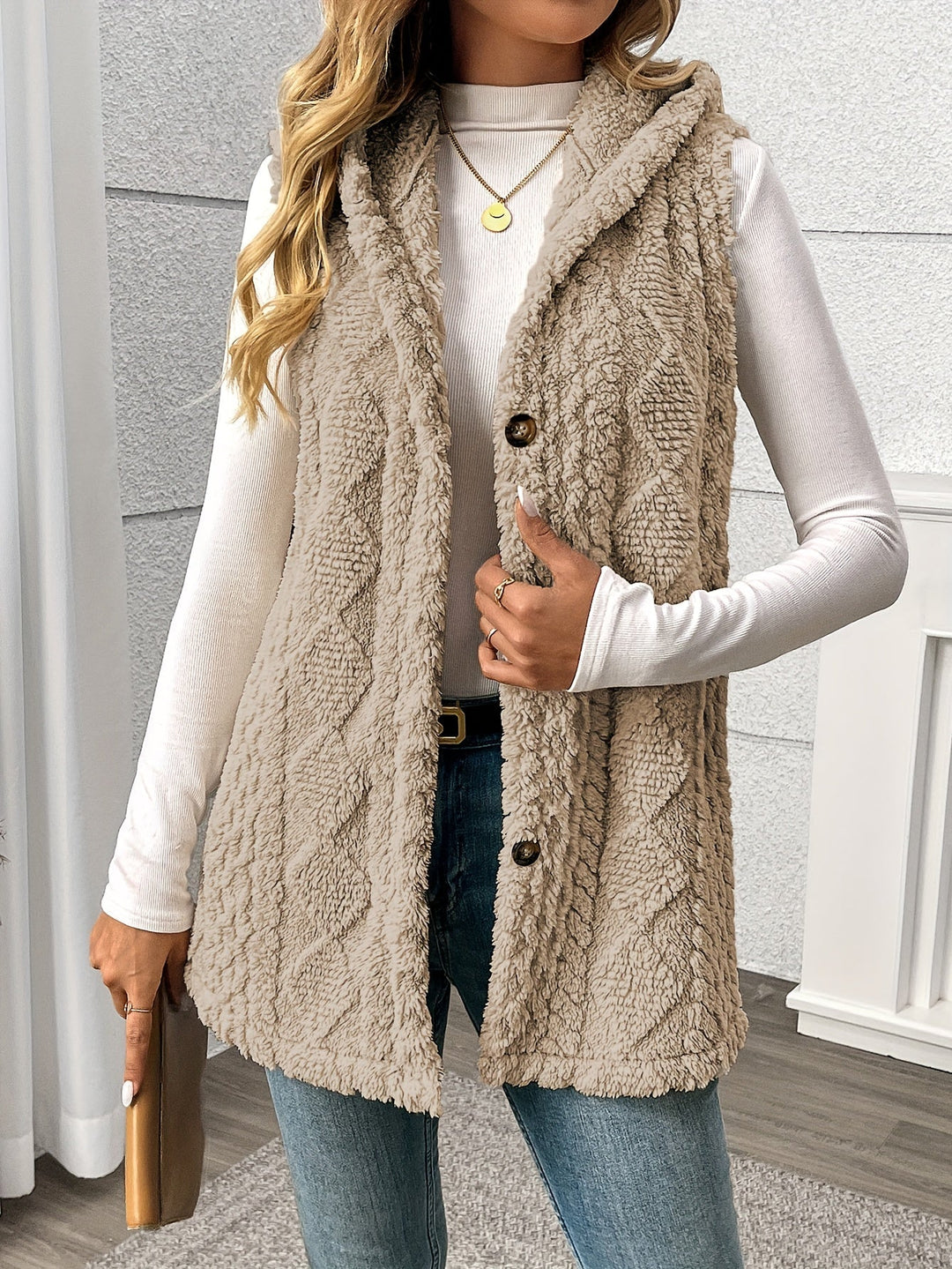 Lorna | Cozy Lined Sleeveless Vest