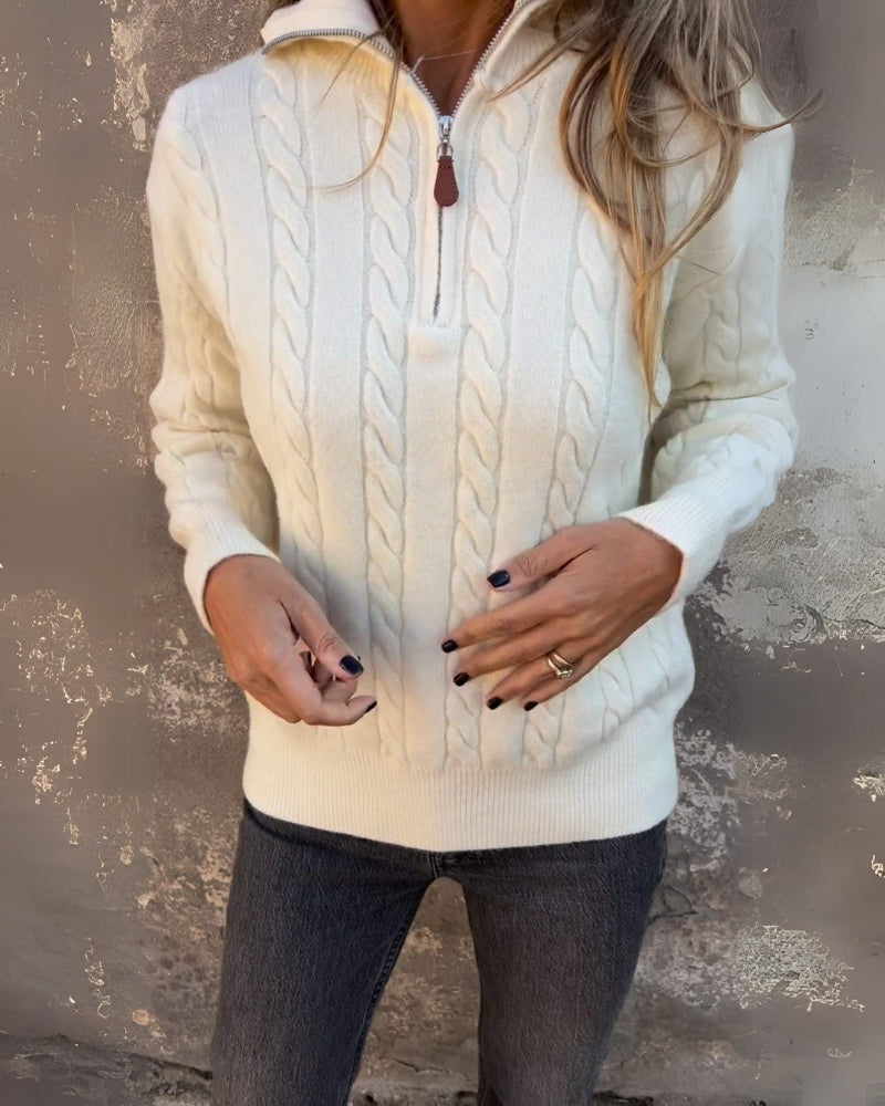 Rosalia - Premium Leisure Half-Zip Pullover