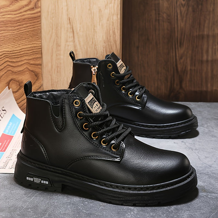 Duncan | Robust High Lace-Up Boots