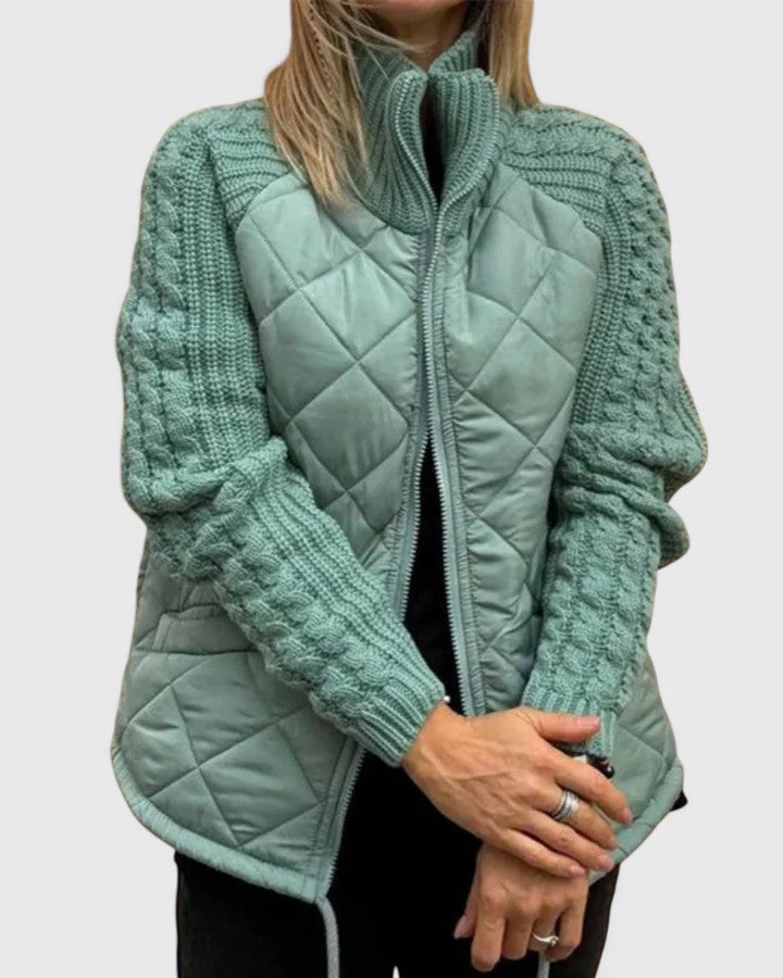 SOPHIA – COZY QUILTED CARDIGAN