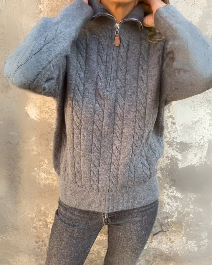 Rosalia - Premium Leisure Half-Zip Pullover