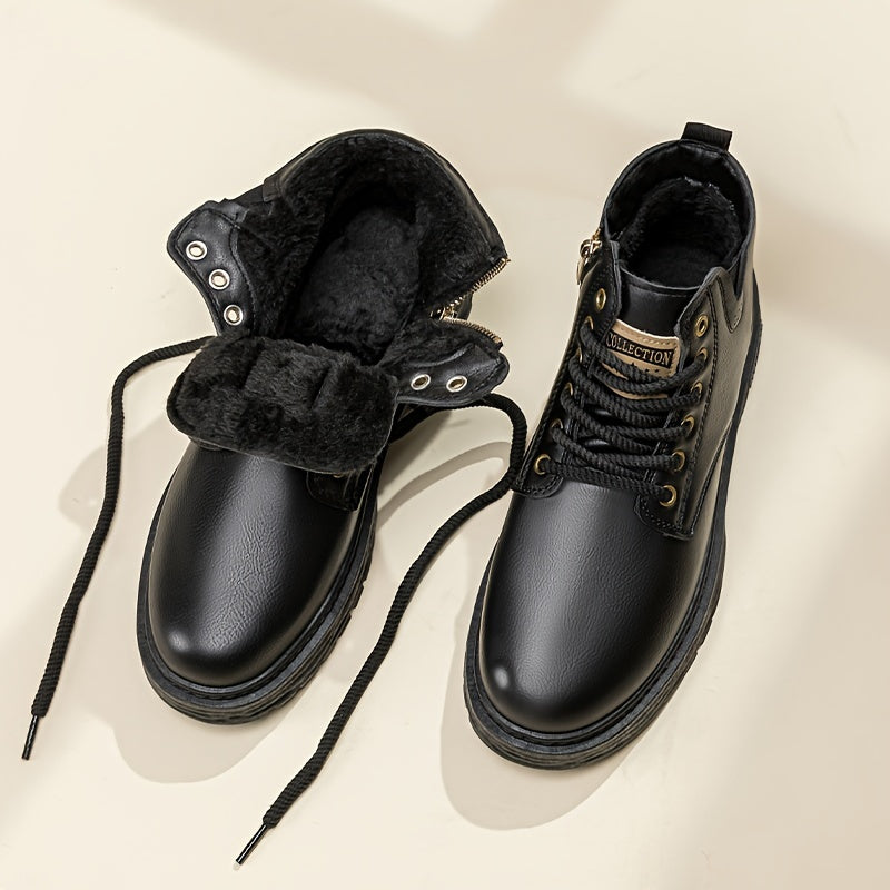 Duncan | Robust High Lace-Up Boots