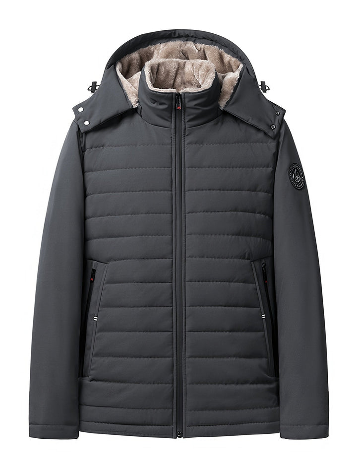 Rhys | Padded Hooded Jacket