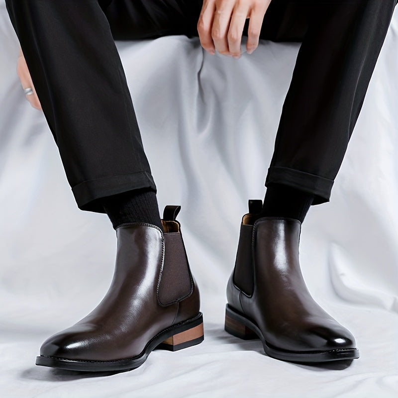 Ashford | Refined Pointed Chelsea Boots