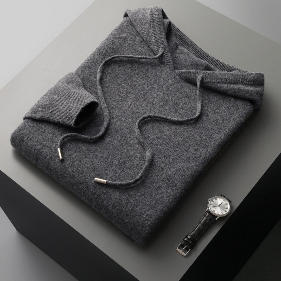 Ronan | Soft Knit Hoodie