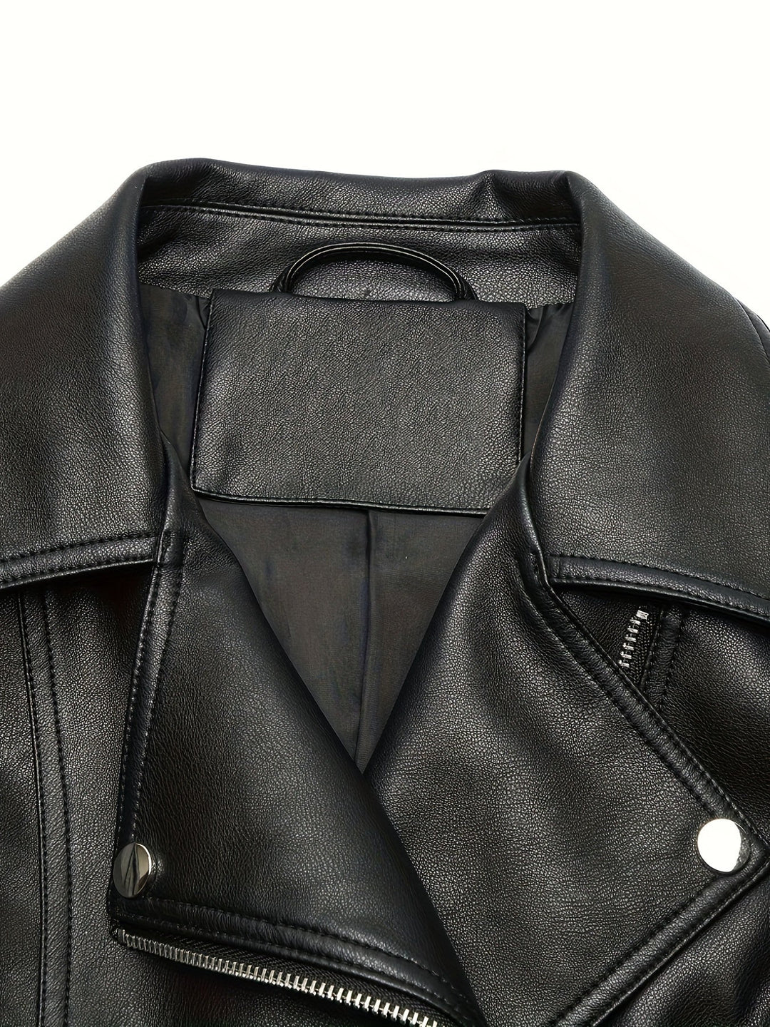 Mabel | Structured Zip-Front Moto Jacket