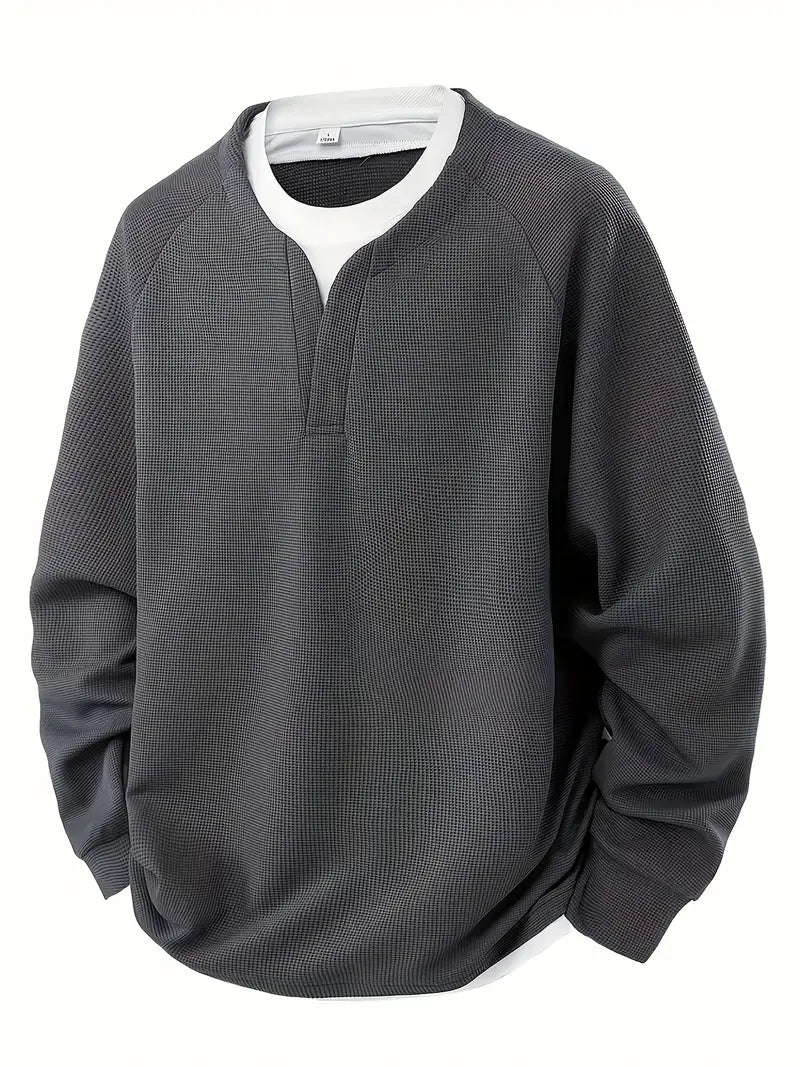 Wilbert - Daily Long Sleeve Shirt with Layered Look