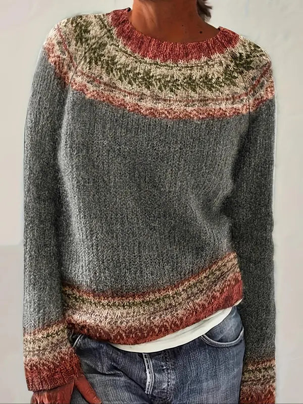 Susan - Stylish Ethno Sweater Knitting Mode