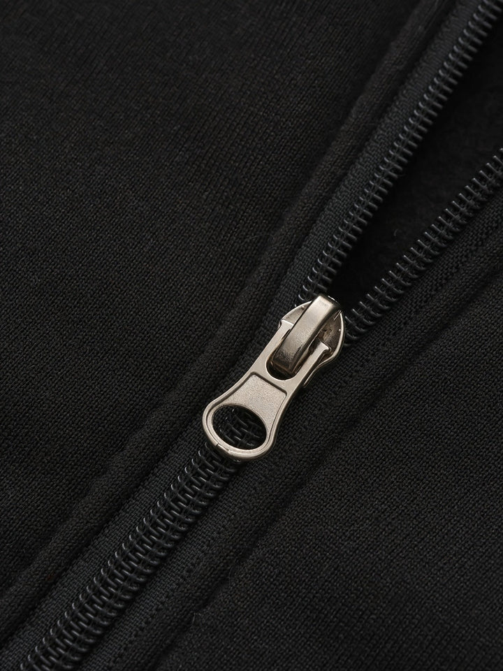 Cedric | Color Block Zip-Up Hoodie
