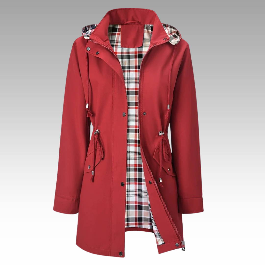 ELLA - RAIN-RESISTANT HOODED COAT