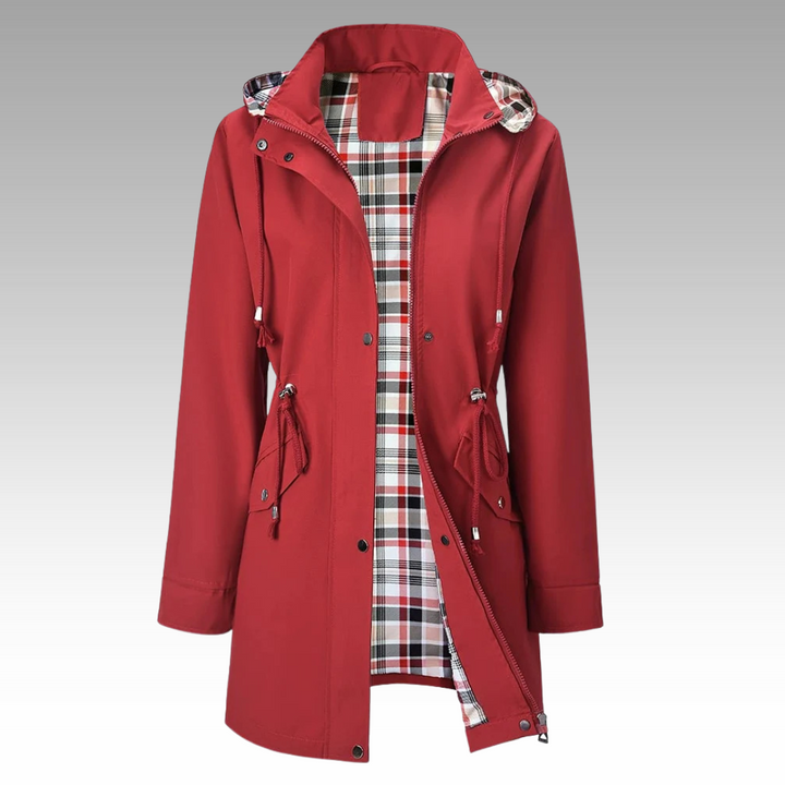 ELLA - RAIN-RESISTANT HOODED COAT