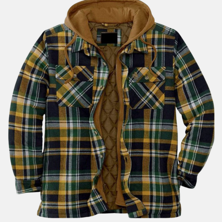 Rhett | Robust Checked Hoodie Jacket