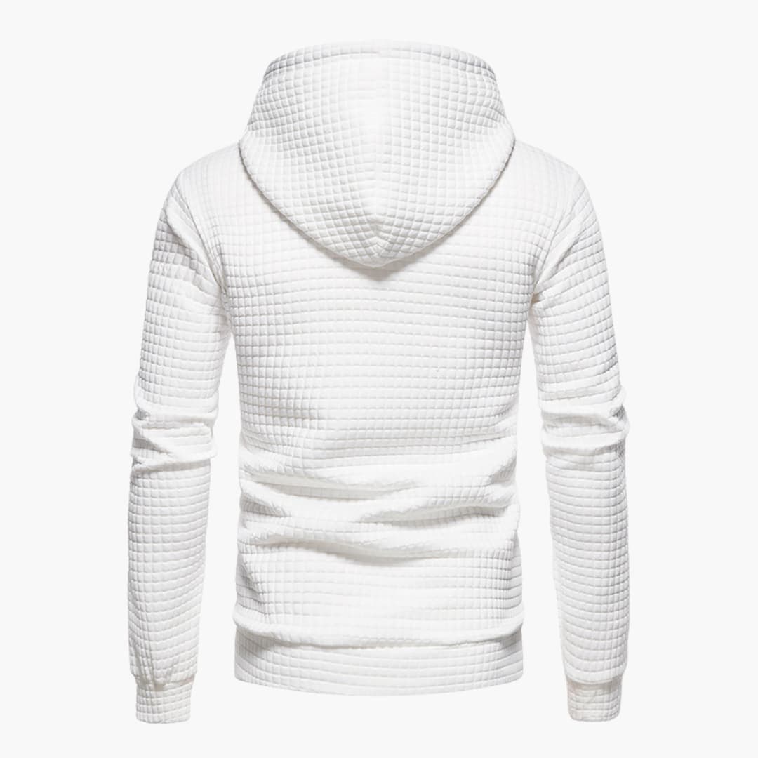 Women's Checked Hoodie with Cozy Hood