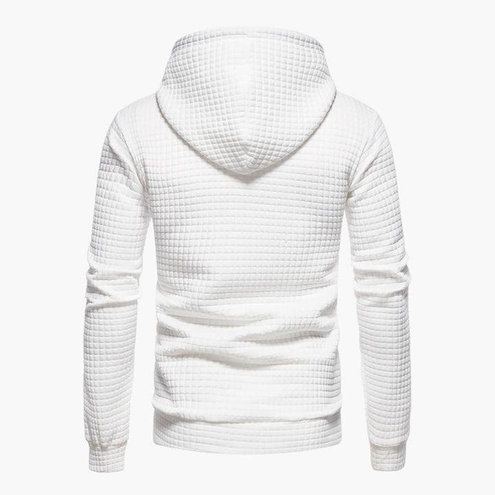 Women's Checked Hoodie with Cozy Hood