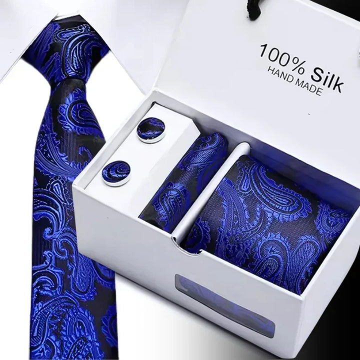TieBox | Luxe Silk Tie Gift Set for Men