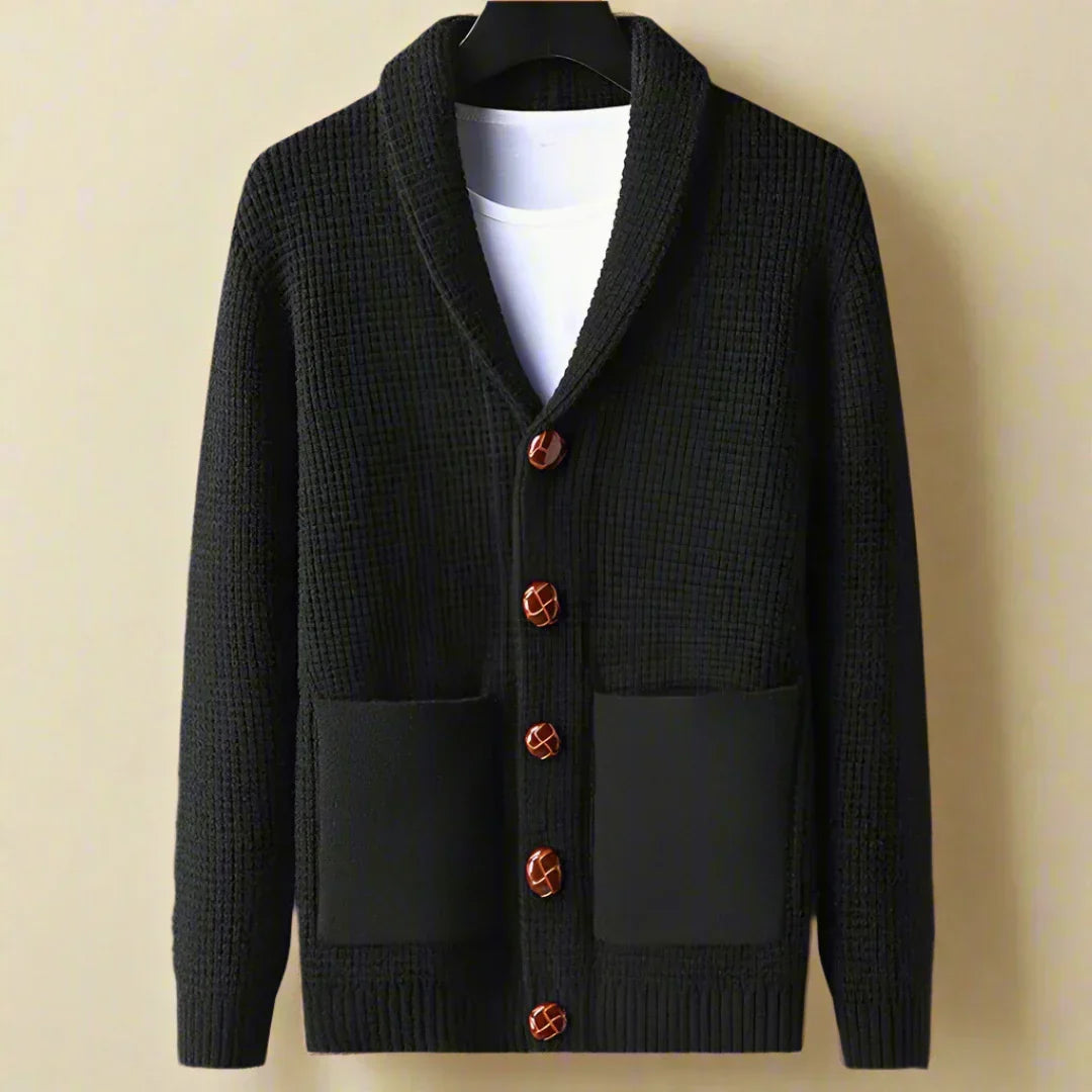 Linden Thick Knitted Wool Cardigan