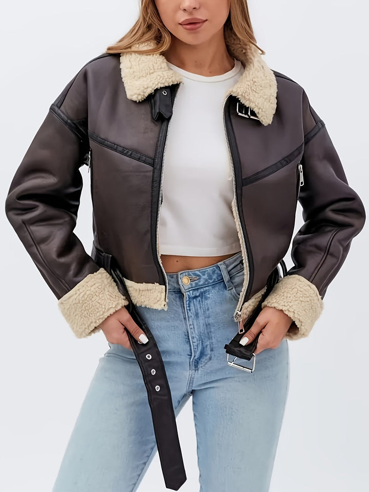 Cassidy | Cozy Motorcycle Jacket
